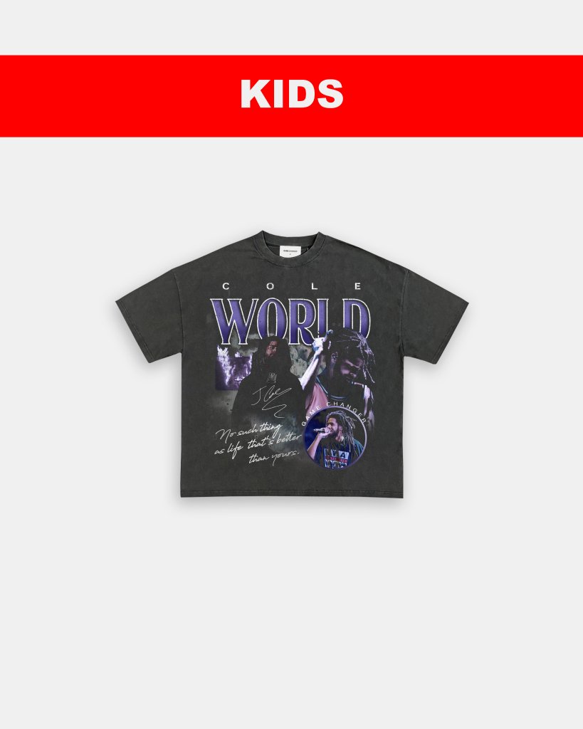 JCOLE TEE - KIDS TEE - VIP - GAME CHANGERS TEE