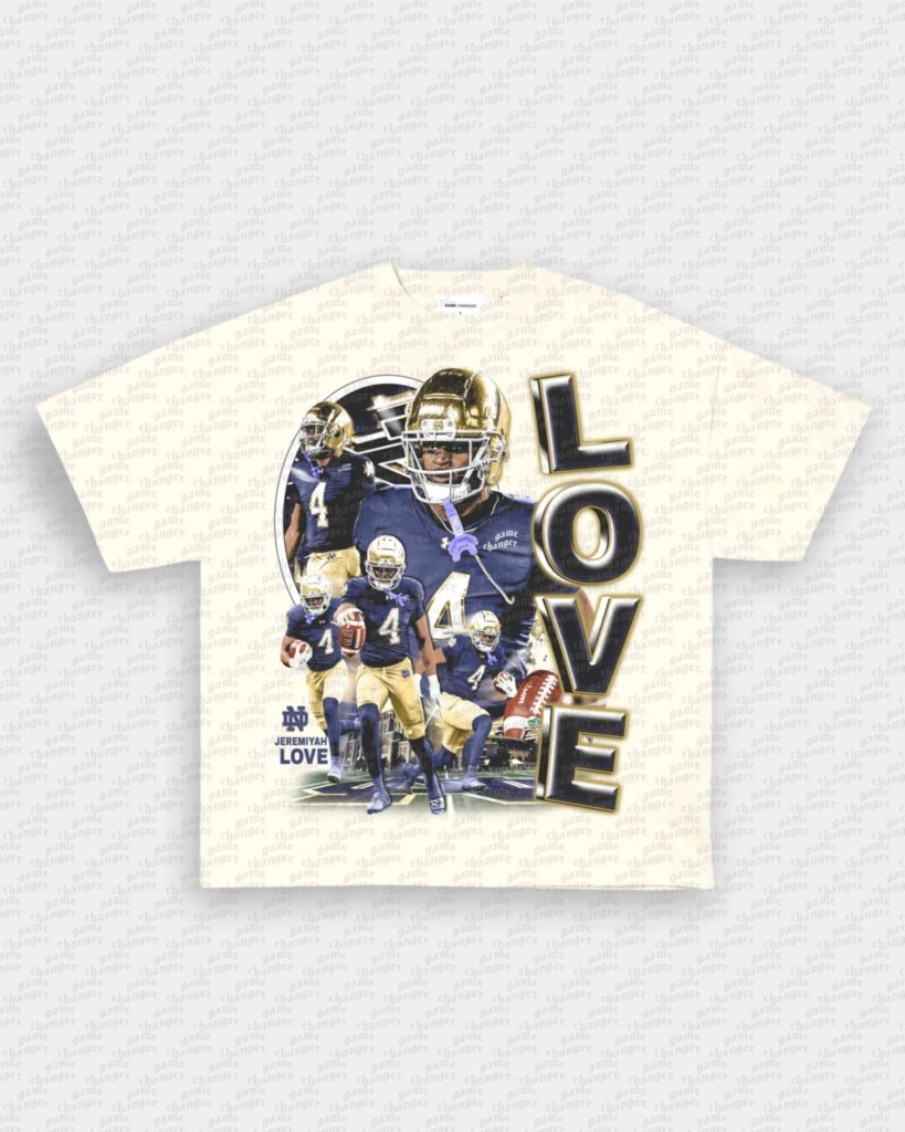 JEREMIYAH LOVE V2 TEE - VIP - GAME CHANGERS - GAME CHANGERS GRAPHIC TEE