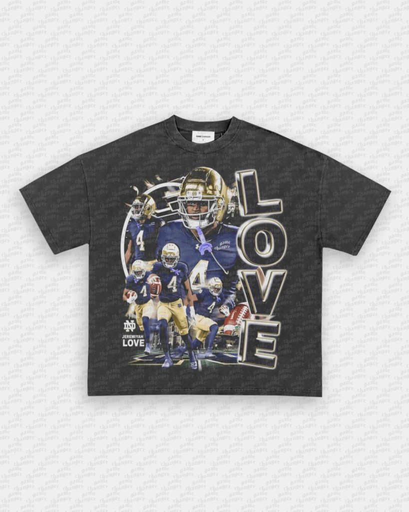 JEREMIYAH LOVE V2 TEE - VIP - GAME CHANGERS - GAME CHANGERS GRAPHIC TEE