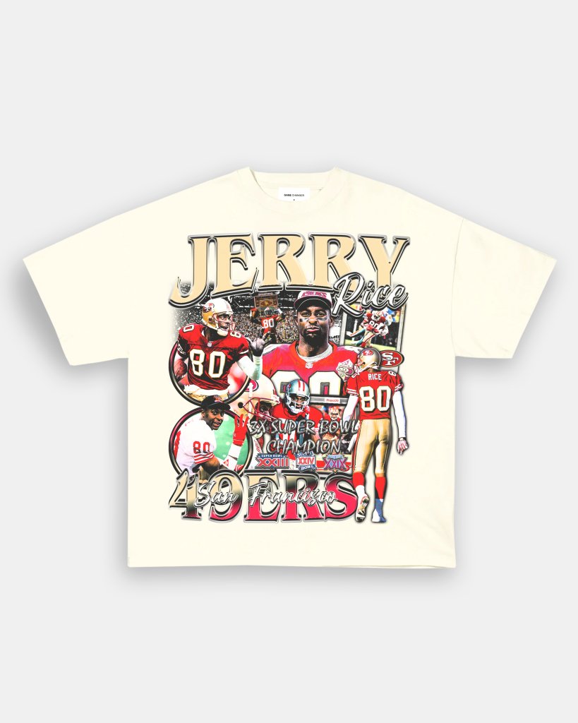 JERRY RICE TEE - VIP - GAME CHANGERS TEE