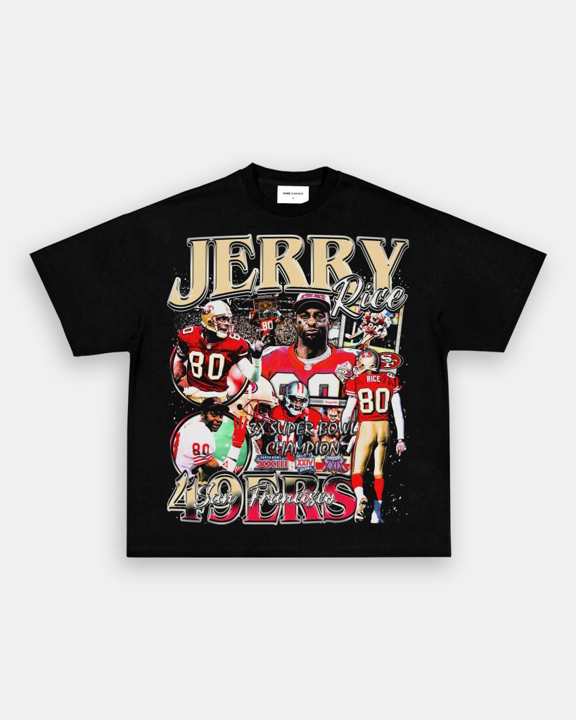 JERRY RICE TEE - VIP - GAME CHANGERS TEE