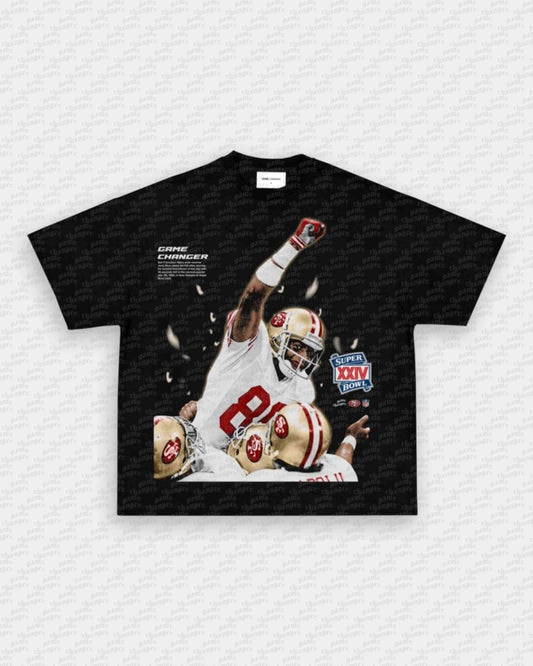 JERRY RICE V2 TEE - VIP - GAME CHANGERS - GAME CHANGERS GRAPHIC TEE