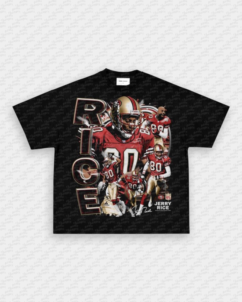 JERRY RICE V3 TEE - VIP - GAME CHANGERS - GAME CHANGERS GRAPHIC TEE