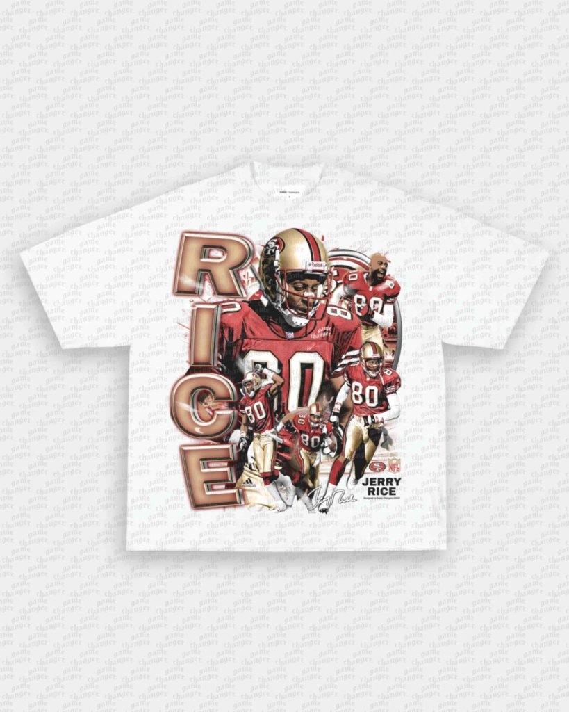 JERRY RICE V3 TEE - VIP - GAME CHANGERS - GAME CHANGERS GRAPHIC TEE