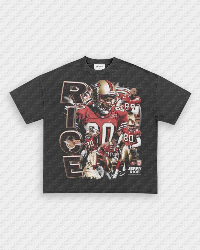 JERRY RICE V3 TEE - VIP - GAME CHANGERS - GAME CHANGERS GRAPHIC TEE