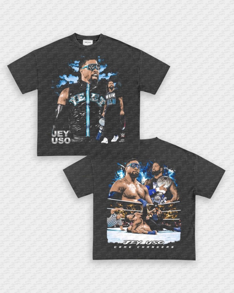 JEY USO V2 TEE - [DS] - VIP - GAME CHANGERS - GAME CHANGERS GRAPHIC TEE