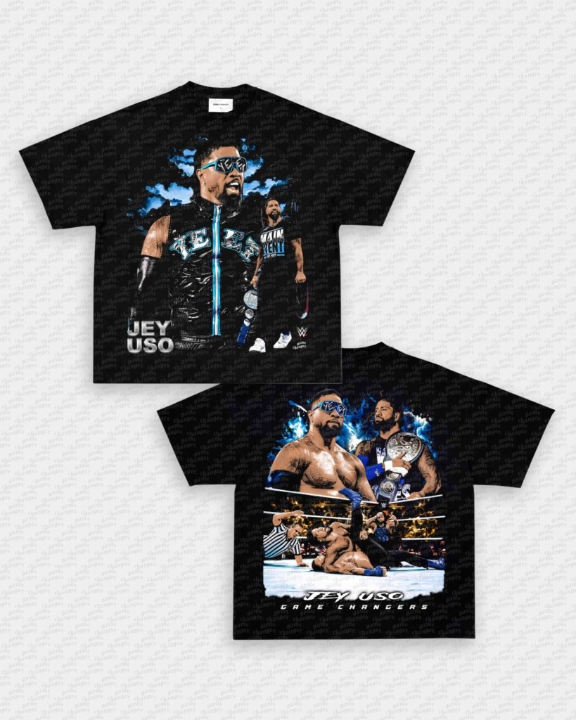 JEY USO V2 TEE - [DS] - VIP - GAME CHANGERS - GAME CHANGERS GRAPHIC TEE