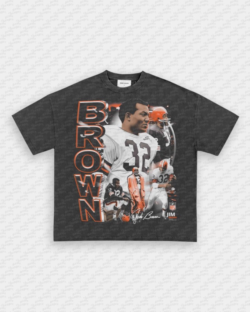 JIM BROWN TEE - VIP - GAME CHANGERS - GAME CHANGERS GRAPHIC TEE