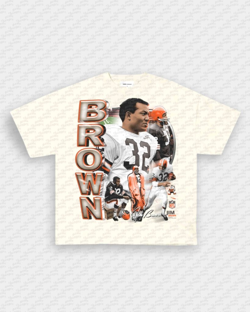JIM BROWN TEE - VIP - GAME CHANGERS - GAME CHANGERS GRAPHIC TEE