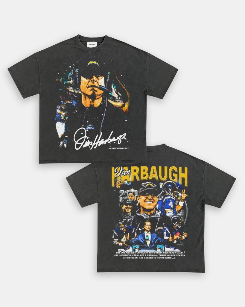 JIM HARBAUGH TEE - [DS] - VIP - GAME CHANGERS TEE