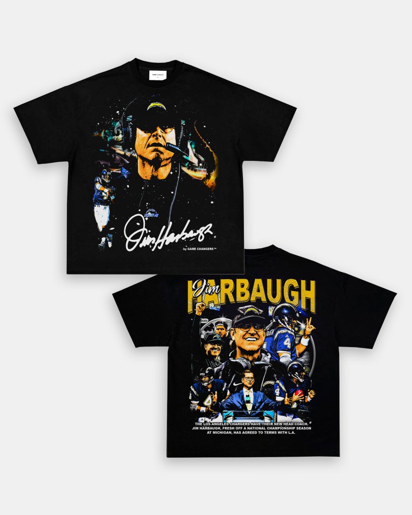 JIM HARBAUGH TEE - [DS] - VIP - GAME CHANGERS TEE