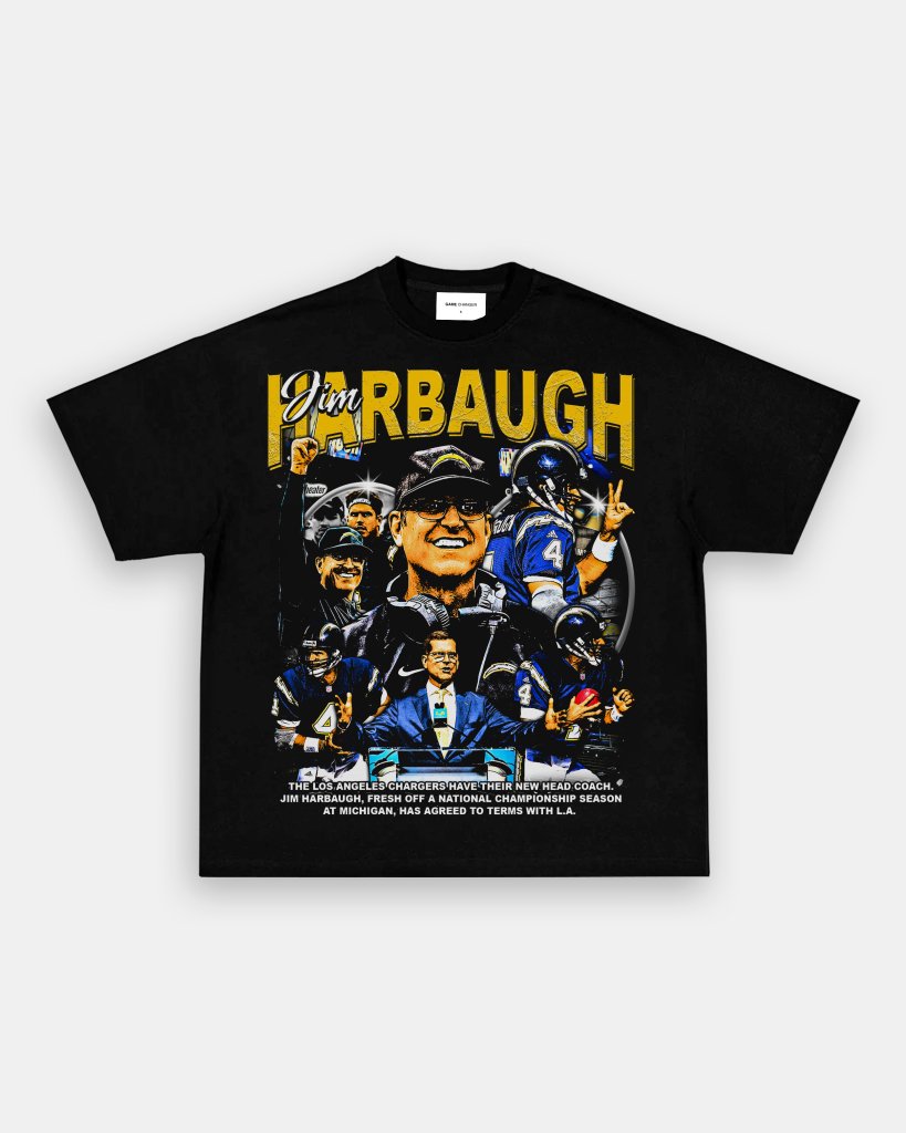 JIM HARBAUGH V2 TEE - VIP - GAME CHANGERS TEE