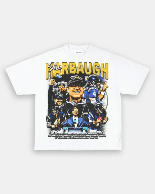 JIM HARBAUGH V2 TEE - VIP - GAME CHANGERS TEE