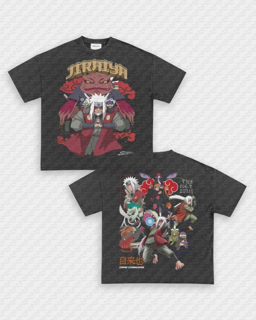 JIRAIYA V3 TEE - [DS] - VIP - GAME CHANGERS - GAME CHANGERS GRAPHIC TEE