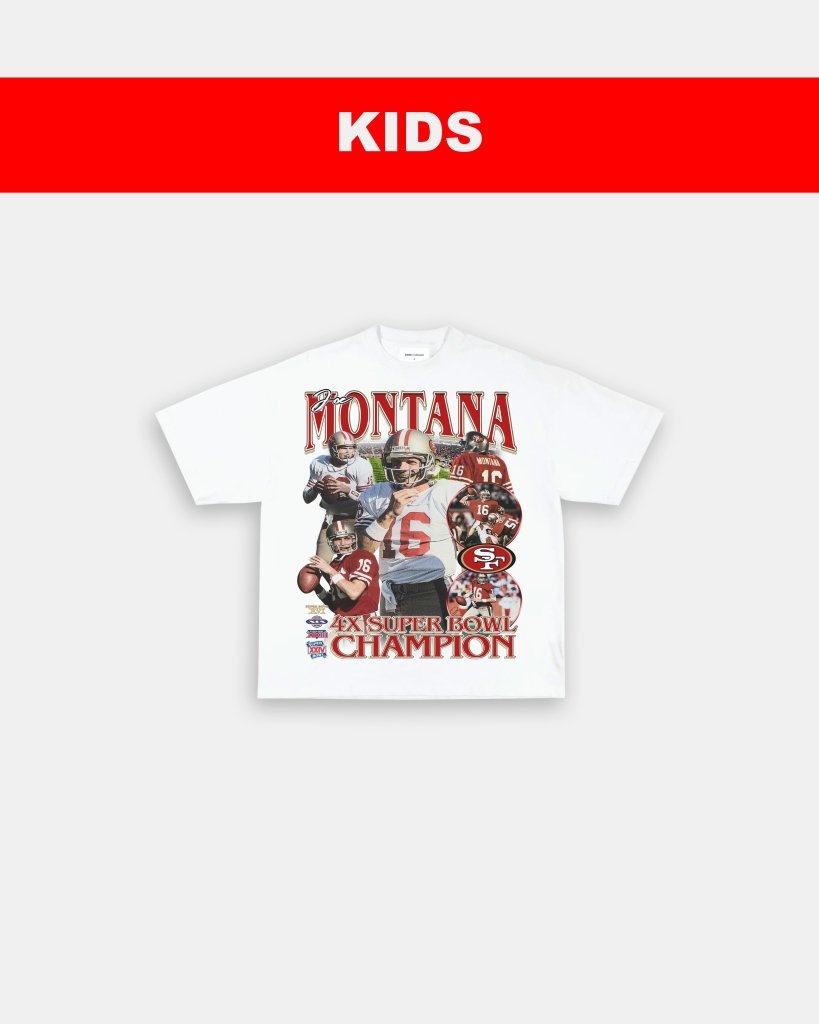 JOE MONTANA - KIDS TEE - VIP - GAME CHANGERS TEE