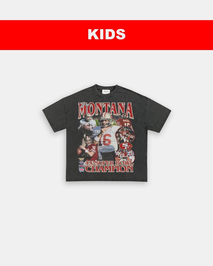 JOE MONTANA - KIDS TEE - VIP - GAME CHANGERS TEE