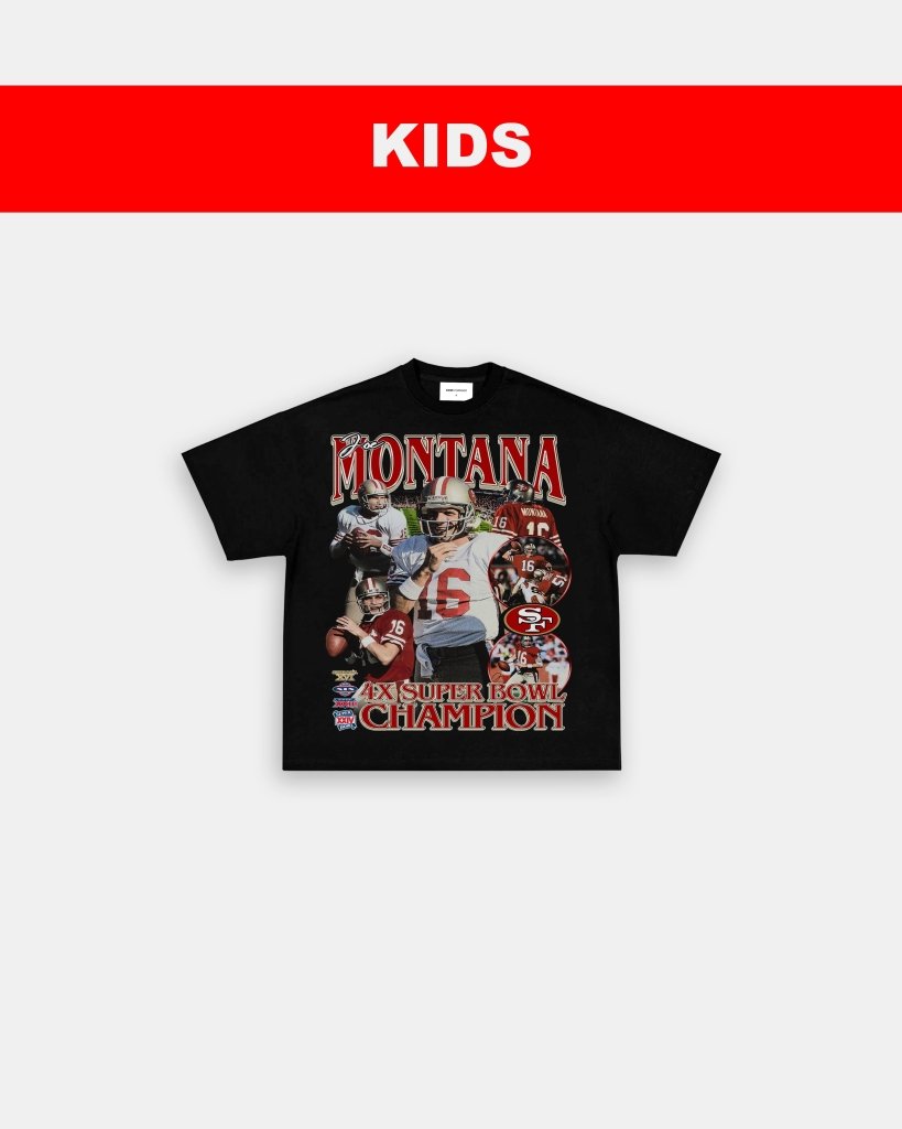 JOE MONTANA - KIDS TEE - VIP - GAME CHANGERS TEE