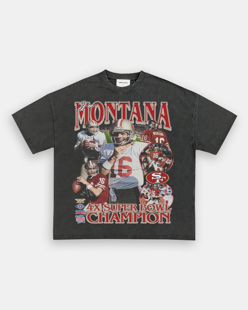 JOE MONTANA TEE - VIP - GAME CHANGERS TEE