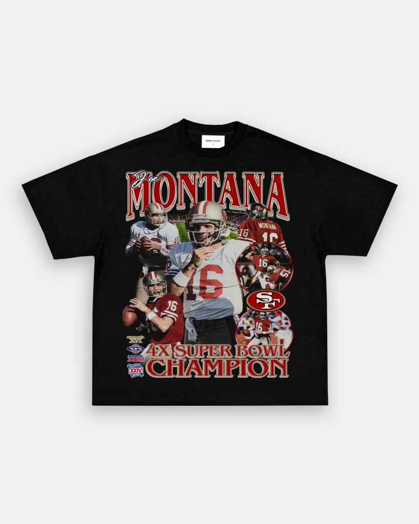 JOE MONTANA TEE - VIP - GAME CHANGERS TEE