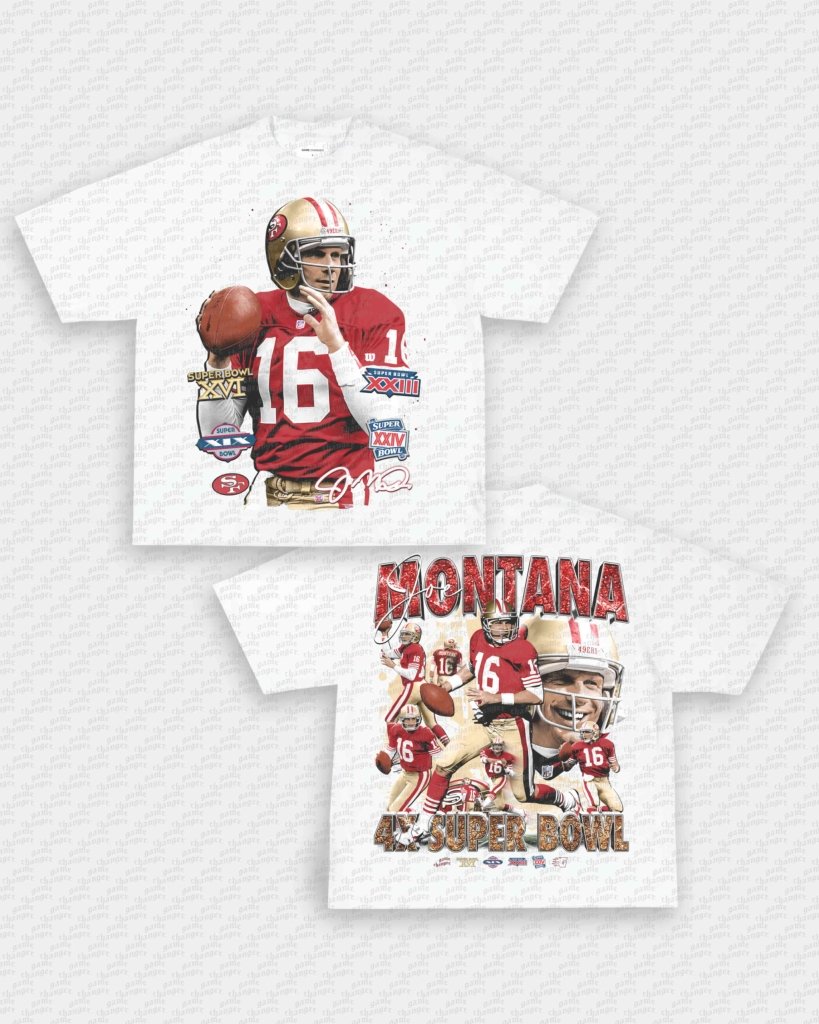 JOE MONTANA V2 TEE - [DS] - VIP - GAME CHANGERS - GAME CHANGERS GRAPHIC TEE