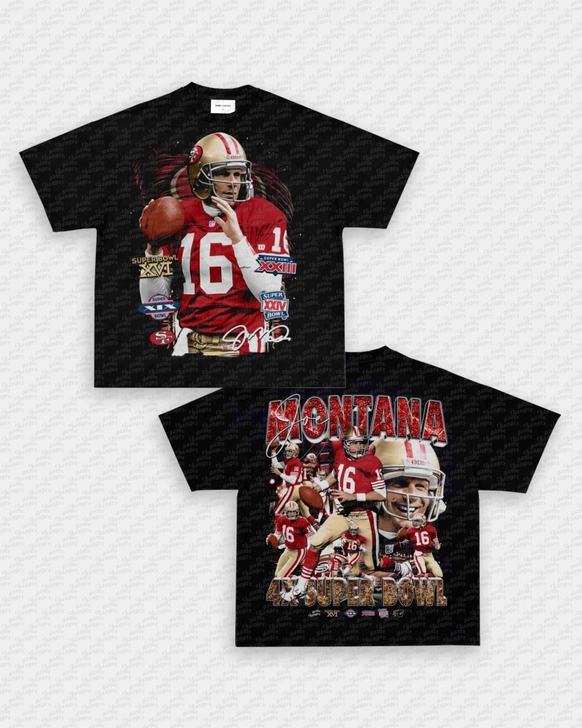 JOE MONTANA V2 TEE - [DS] - VIP - GAME CHANGERS - GAME CHANGERS GRAPHIC TEE