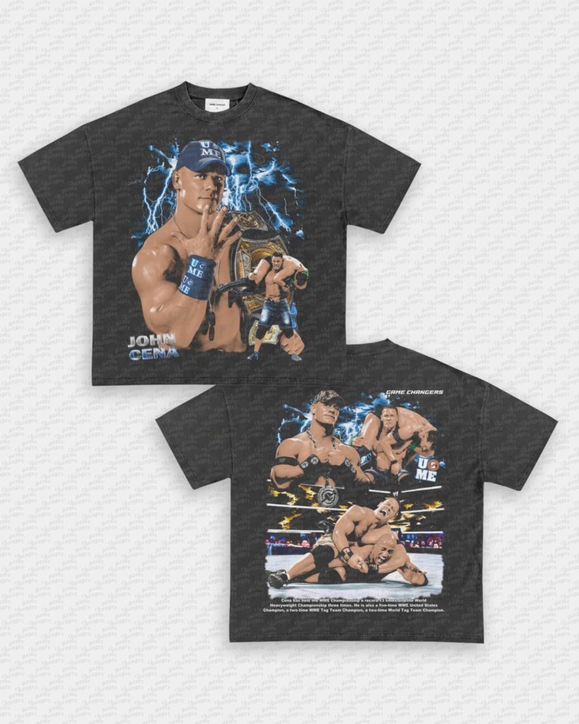 JOHN CENA V4 TEE - [DS] - VIP - GAME CHANGERS - GAME CHANGERS GRAPHIC TEE