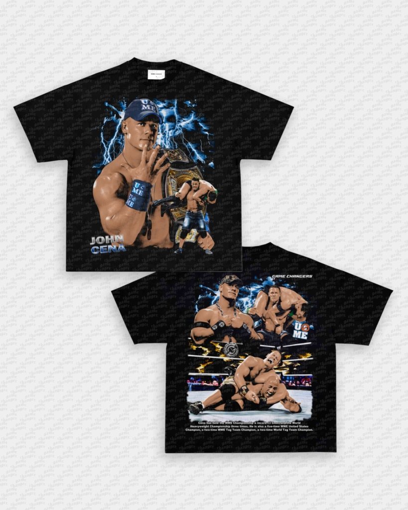 JOHN CENA V4 TEE - [DS] - VIP - GAME CHANGERS - GAME CHANGERS GRAPHIC TEE