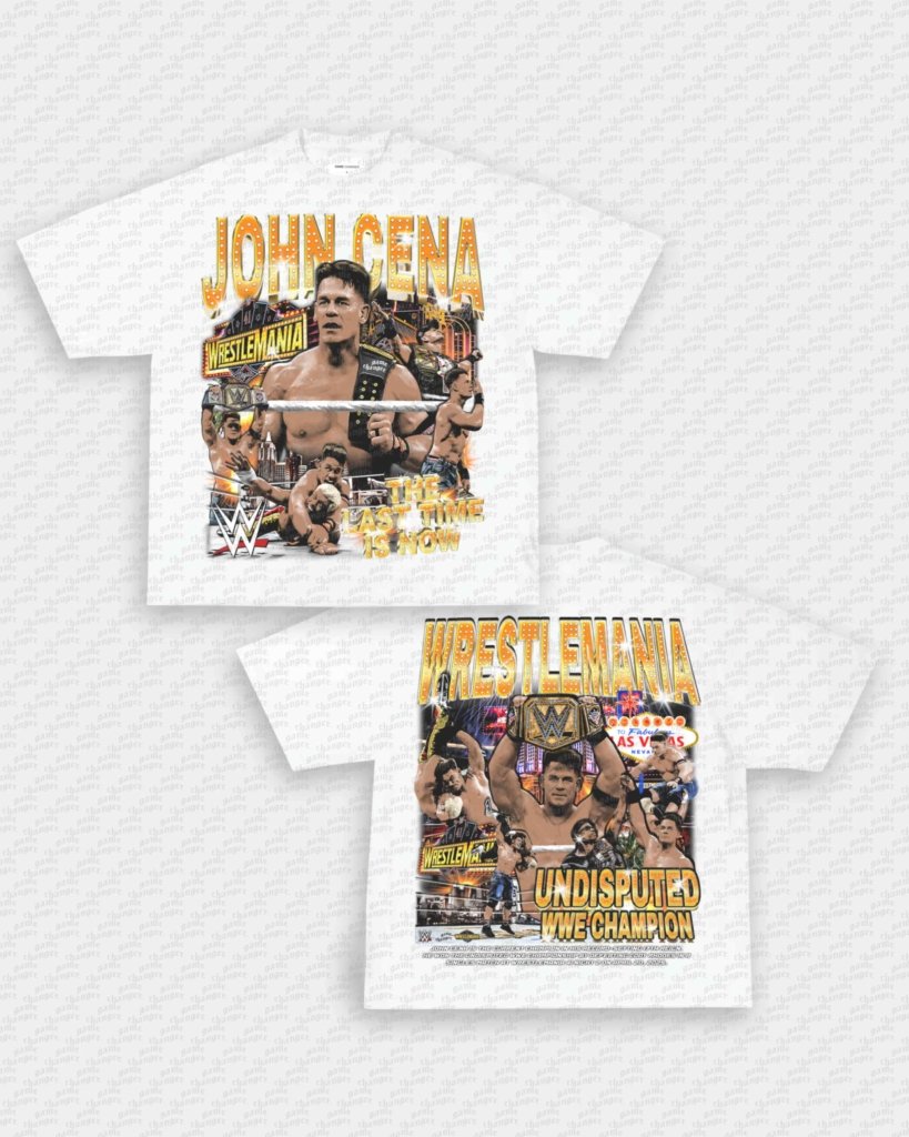 JOHN CENA WM41 TEE - [DS] - VIP - GAME CHANGERS - GAME CHANGERS GRAPHIC TEE