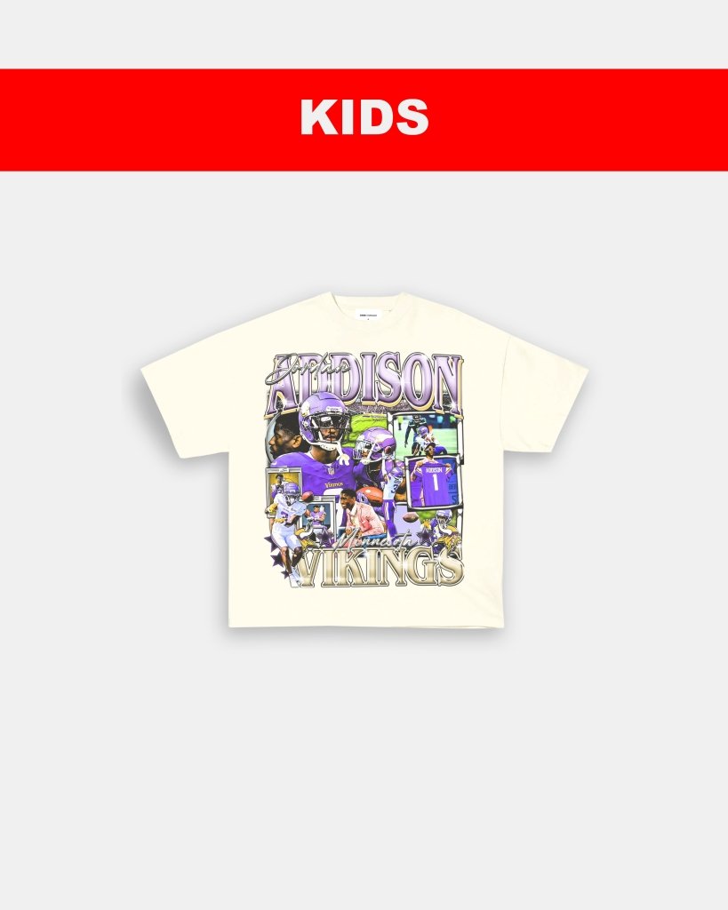 JORDAN ADDISON - KIDS TEE - VIP - GAME CHANGERS TEE