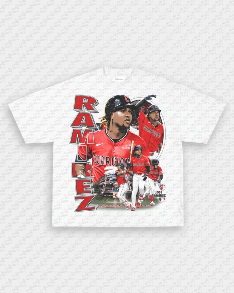 JOSE RAMIREZ V3 TEE - VIP - GAME CHANGERS - GAME CHANGERS GRAPHIC TEE
