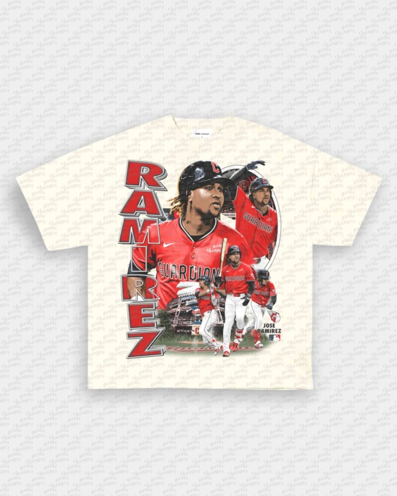 JOSE RAMIREZ V3 TEE - VIP - GAME CHANGERS - GAME CHANGERS GRAPHIC TEE