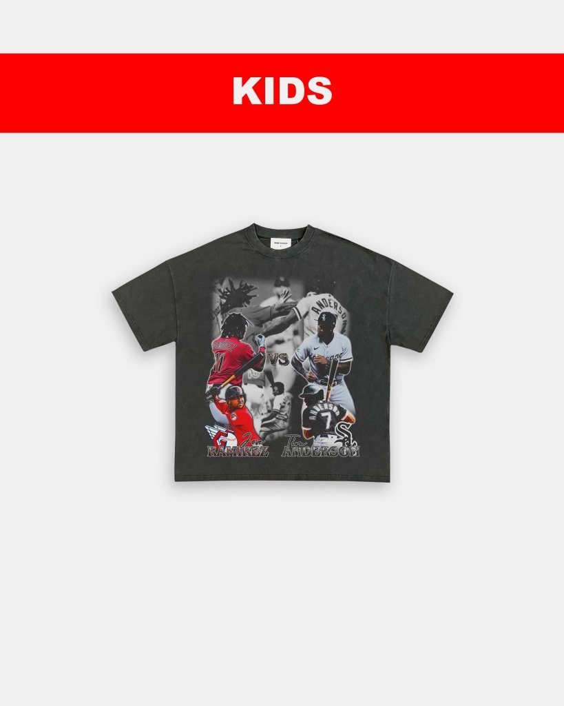 JOSE RAMIREZ VS TIM ANDERSON - KIDS TEE - VIP - GAME CHANGERS TEE