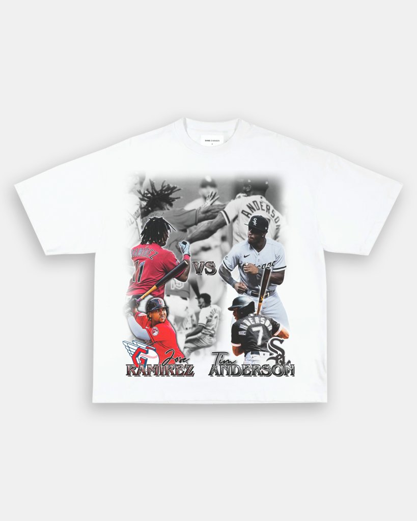 JOSE RAMIREZ VS TIM ANDERSON TEE - VIP - GAME CHANGERS TEE