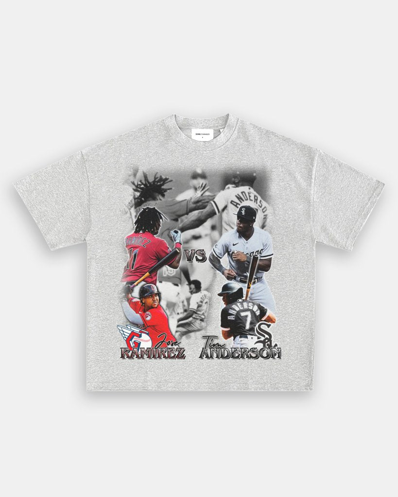 JOSE RAMIREZ VS TIM ANDERSON TEE - VIP - GAME CHANGERS TEE