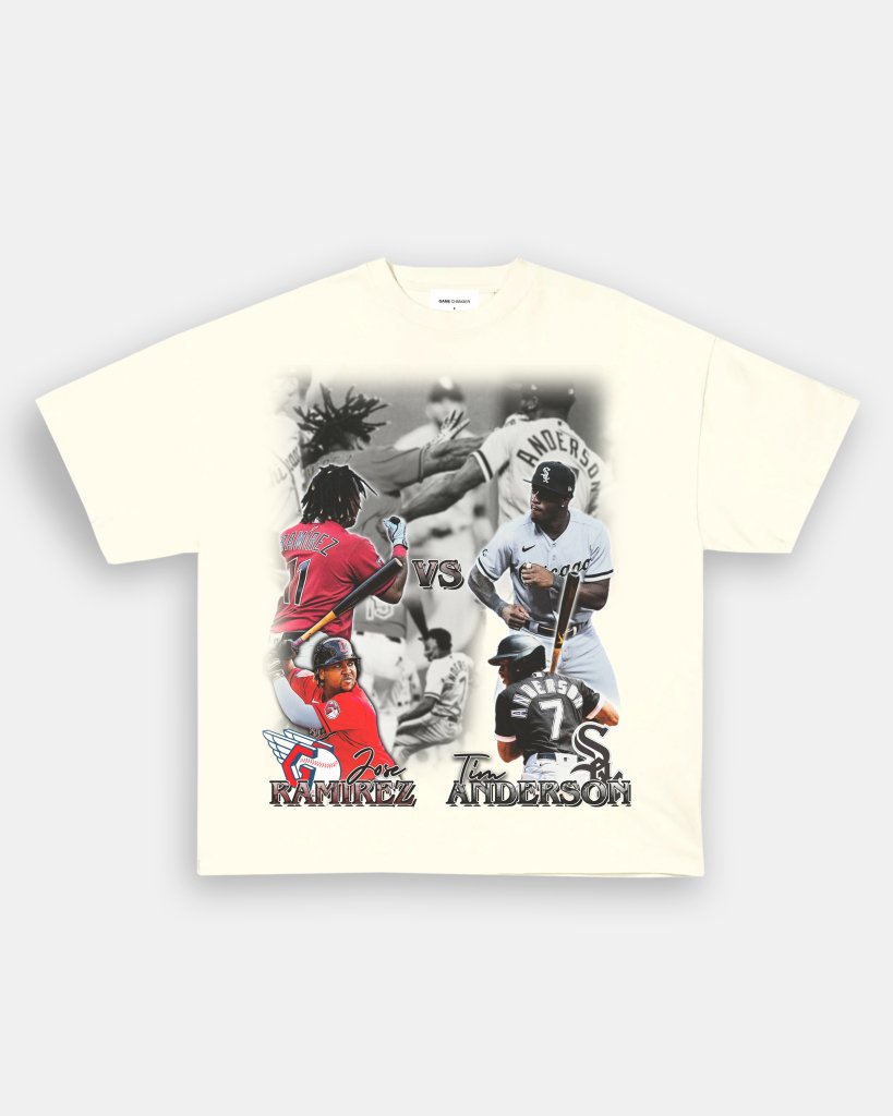 JOSE RAMIREZ VS TIM ANDERSON TEE - VIP - GAME CHANGERS TEE