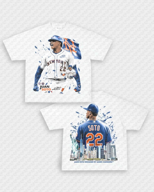 JUAN SOTO - METS TEE - [DS] - VIP - GAME CHANGERS - GAME CHANGERS GRAPHIC TEE