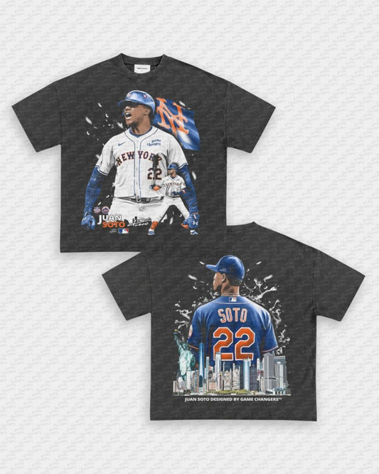 JUAN SOTO - METS TEE - [DS] - VIP - GAME CHANGERS - GAME CHANGERS GRAPHIC TEE