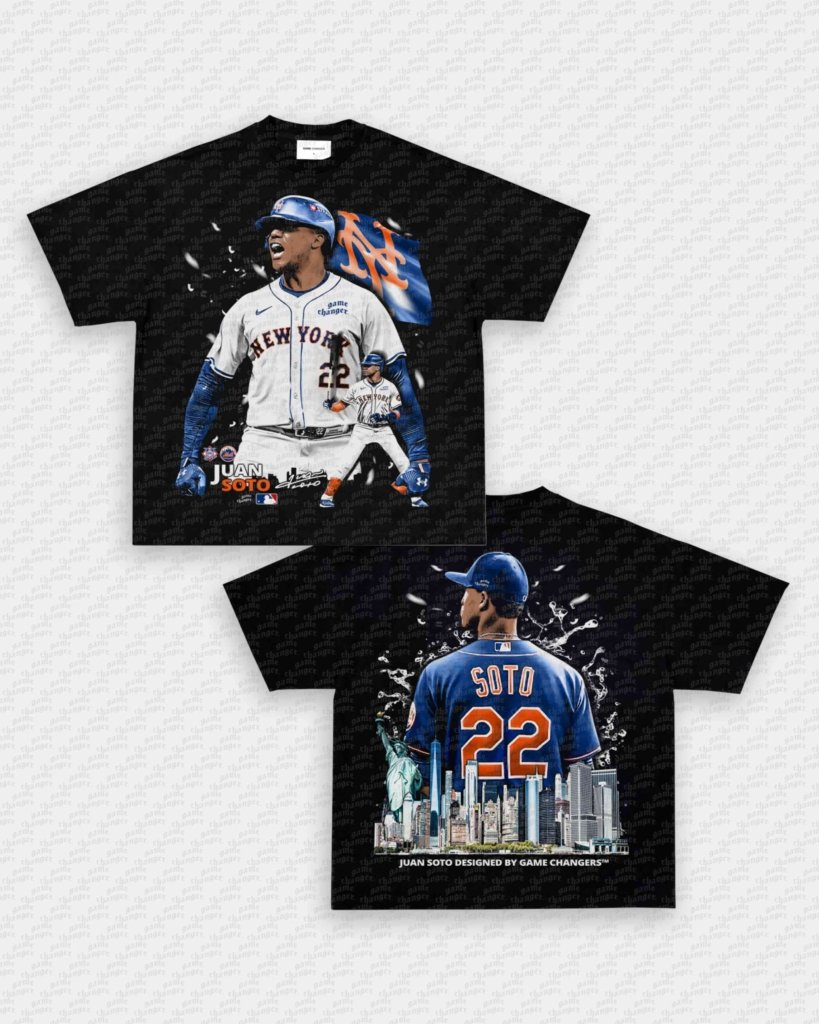 JUAN SOTO - METS TEE - [DS] - VIP - GAME CHANGERS - GAME CHANGERS GRAPHIC TEE