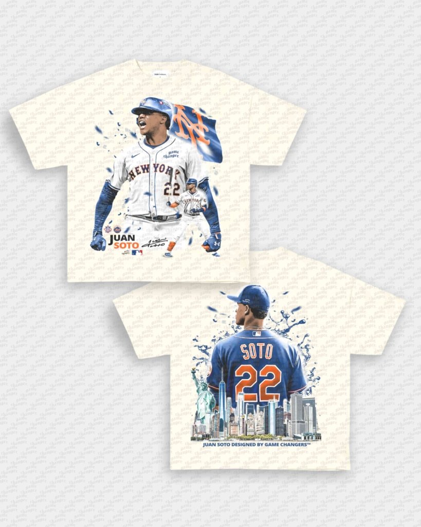 JUAN SOTO - METS TEE - [DS] - VIP - GAME CHANGERS - GAME CHANGERS GRAPHIC TEE