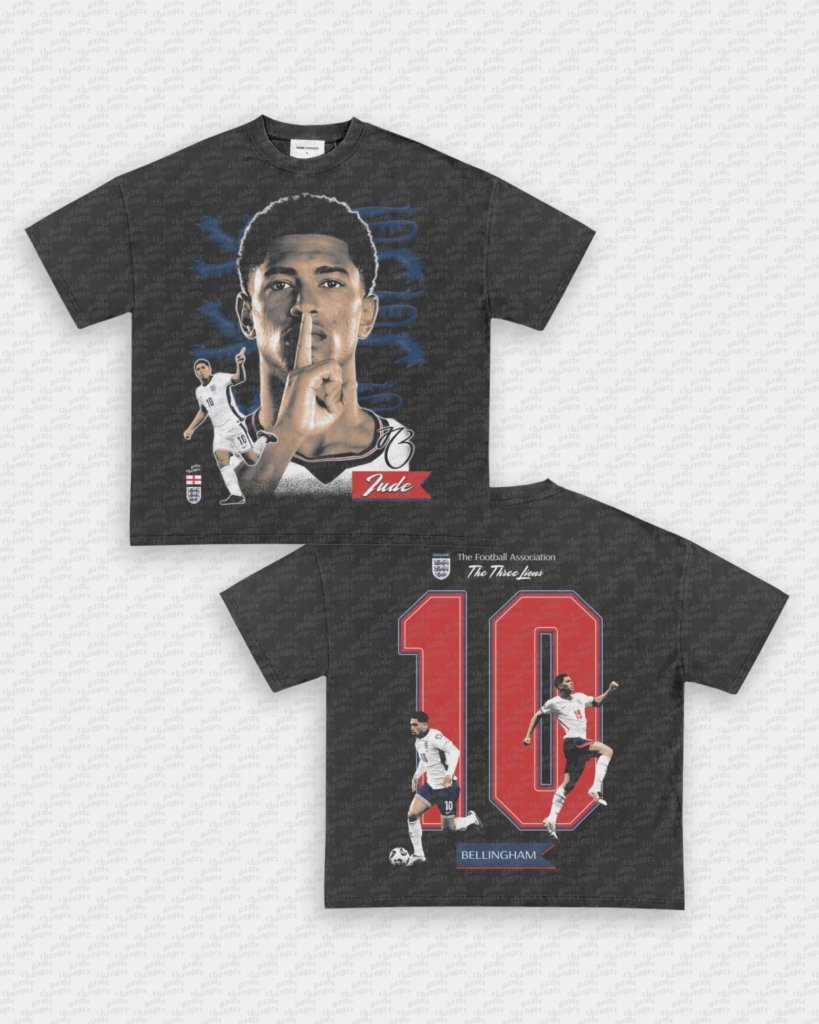 JUDE BELLINGHAM V5 TEE - [DS] - VIP - GAME CHANGERS - GAME CHANGERS GRAPHIC TEE