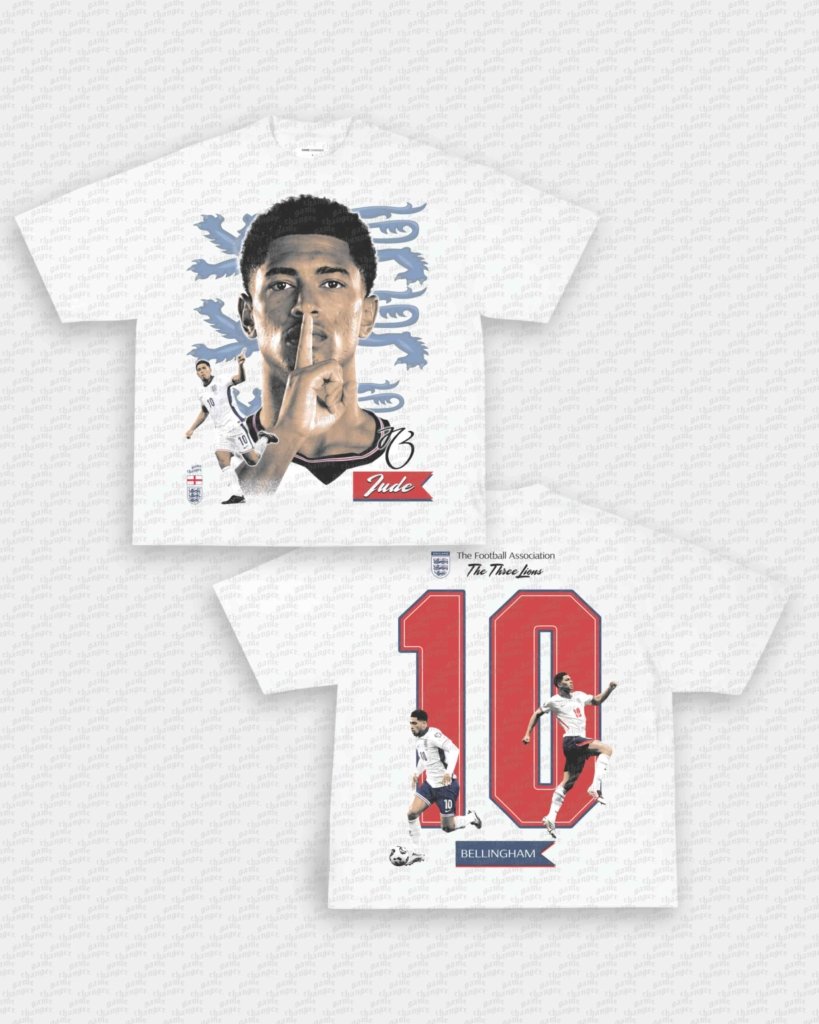 JUDE BELLINGHAM V5 TEE - [DS] - VIP - GAME CHANGERS - GAME CHANGERS GRAPHIC TEE