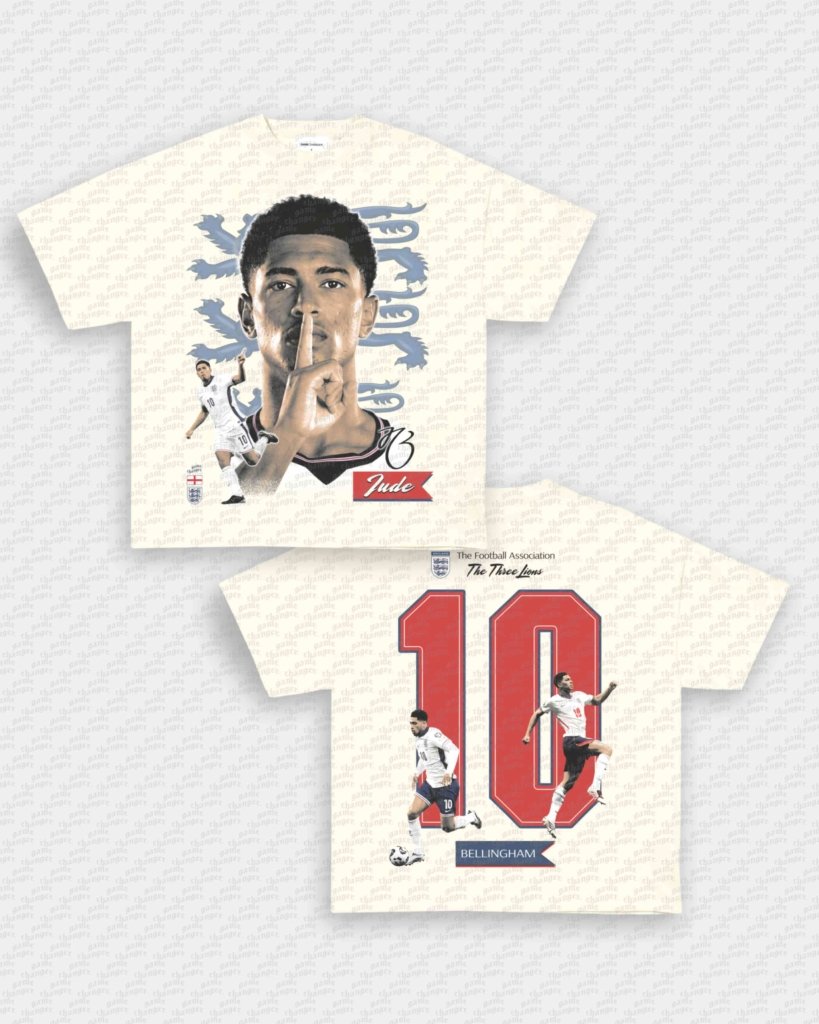 JUDE BELLINGHAM V5 TEE - [DS] - VIP - GAME CHANGERS - GAME CHANGERS GRAPHIC TEE