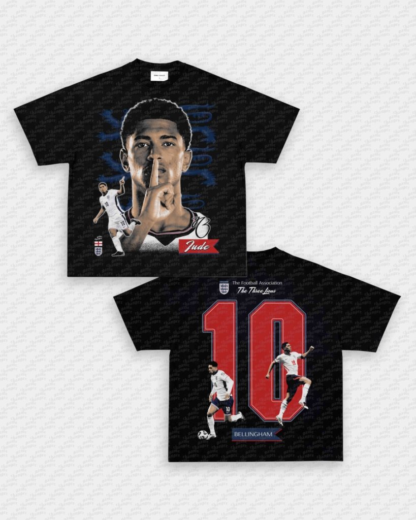 JUDE BELLINGHAM V5 TEE - [DS] - VIP - GAME CHANGERS - GAME CHANGERS GRAPHIC TEE