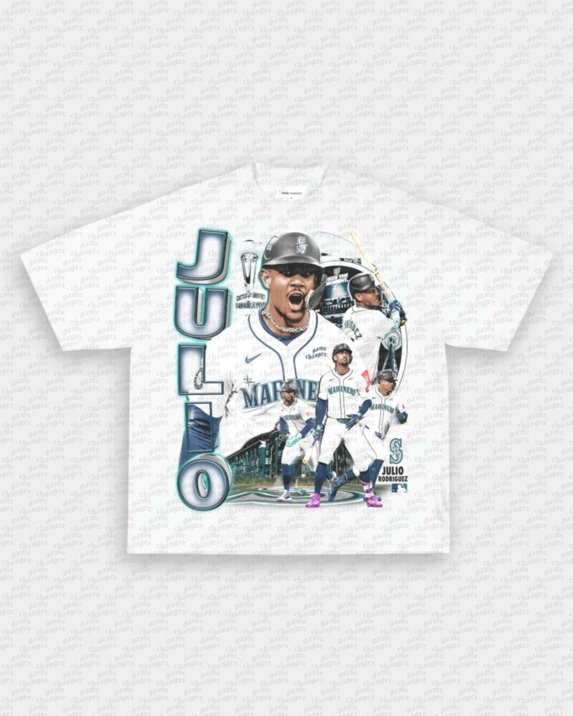 JULIO RODRIGUEZ V3 TEE - VIP - GAME CHANGERS - GAME CHANGERS GRAPHIC TEE