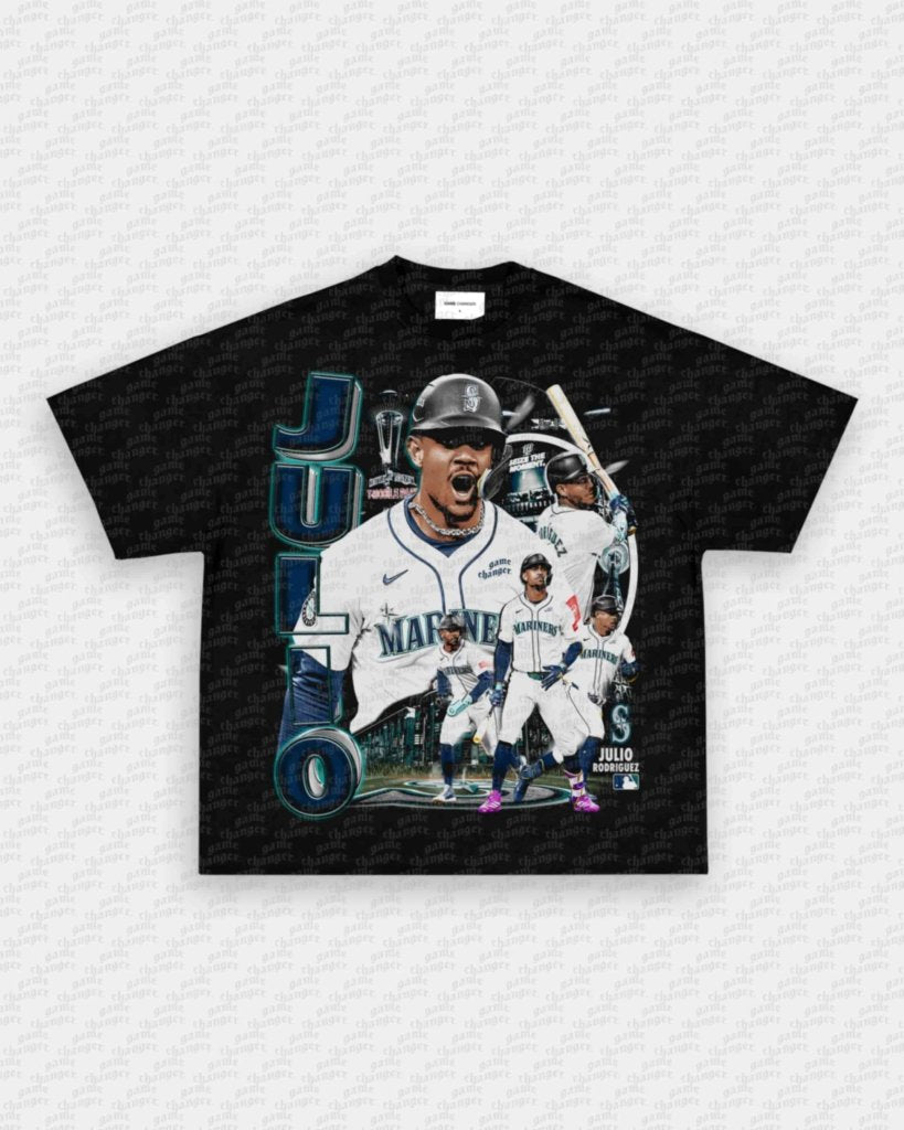JULIO RODRIGUEZ V3 TEE - VIP - GAME CHANGERS - GAME CHANGERS GRAPHIC TEE