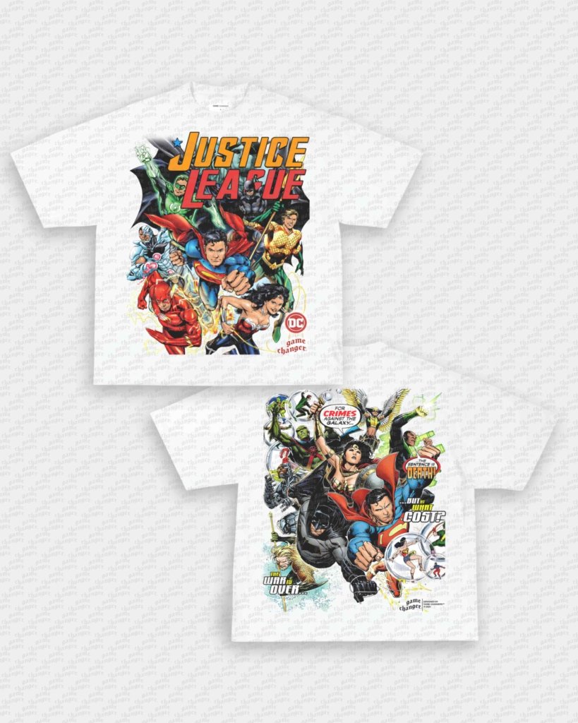 JUSTICE LEAGUE TEE - [DS] - VIP - GAME CHANGERS GRAPHIC TEE