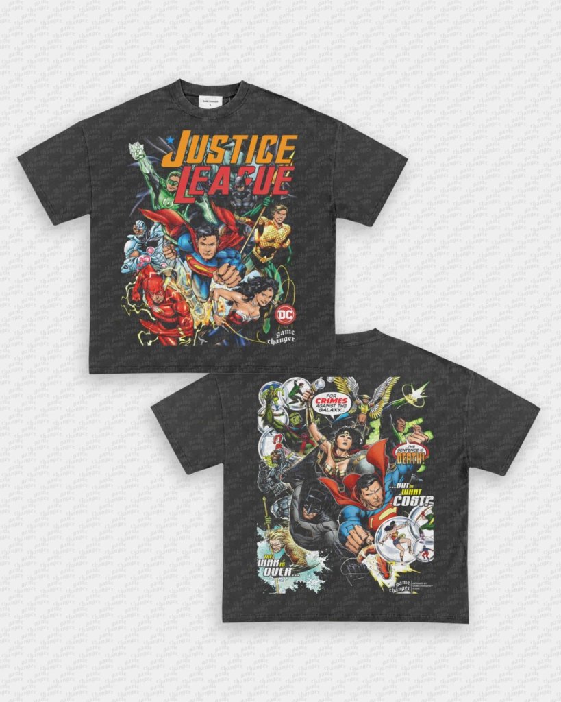 JUSTICE LEAGUE TEE - [DS] - VIP - GAME CHANGERS GRAPHIC TEE