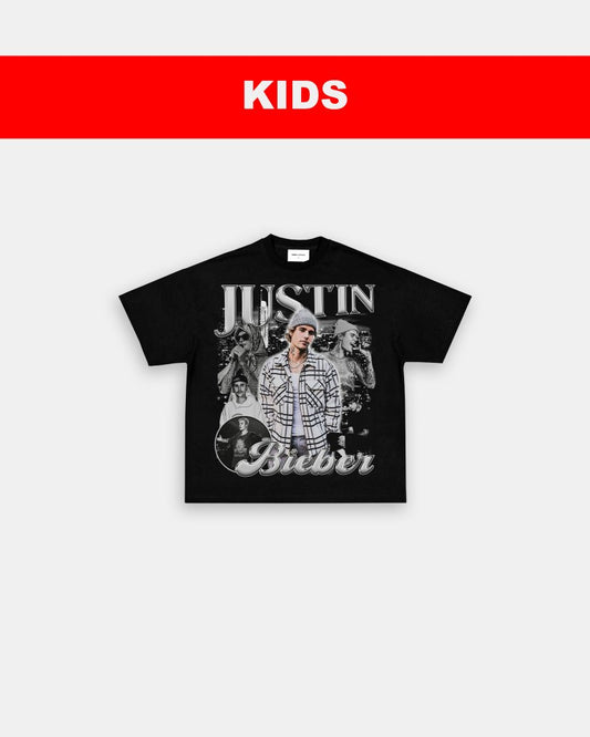 JUSTIN BIEBER - KIDS TEE - VIP - GAME CHANGERS TEE