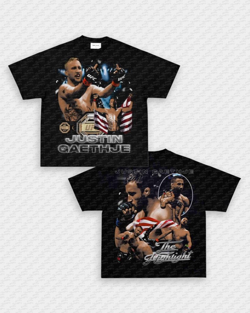 JUSTIN GAETHJE V2 TEE - [DS] - VIP - GAME CHANGERS - GAME CHANGERS GRAPHIC TEE