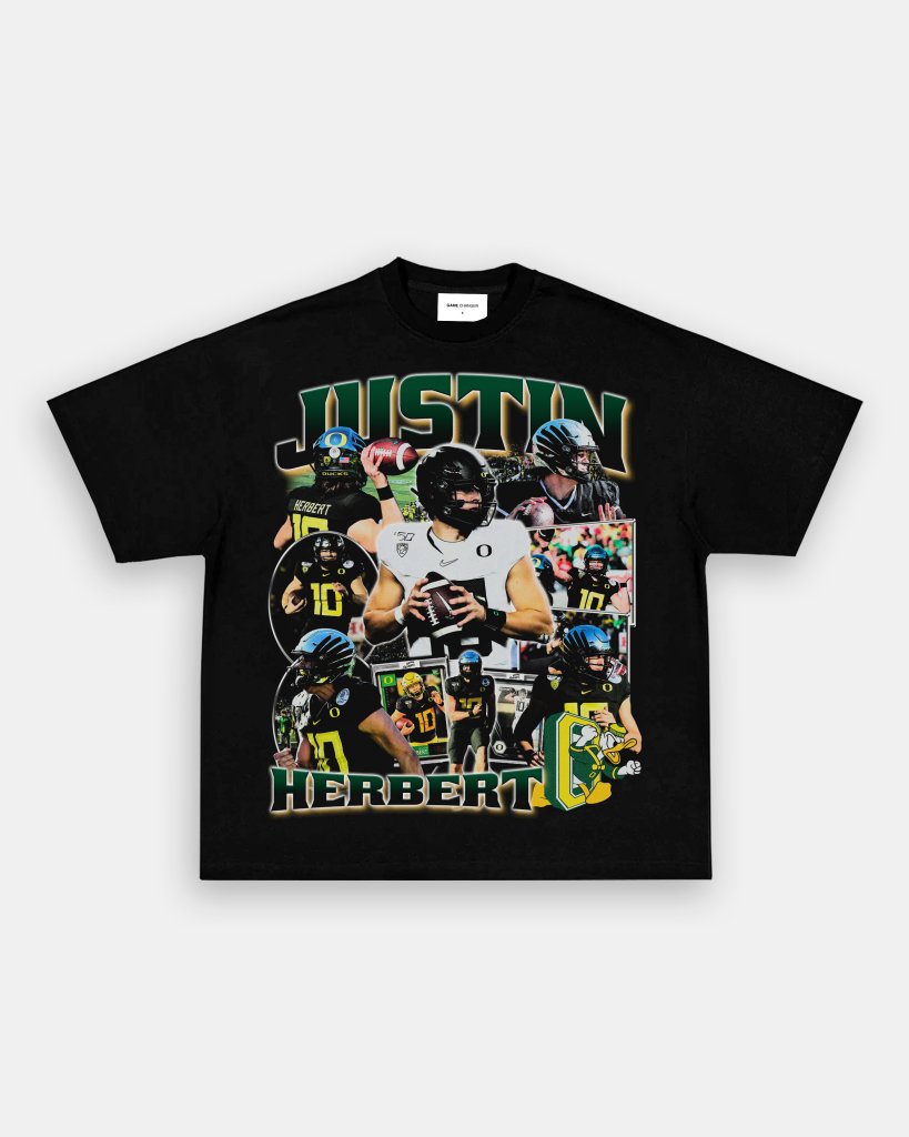 JUSTIN HERBERT - OREGON TEE - VIP - GAME CHANGERS TEE